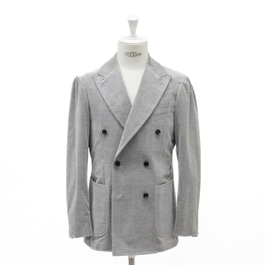 Model NO-296/S-178 スーツ CASHMERE CORDUROY 【ライトグレー/無地】の画像
