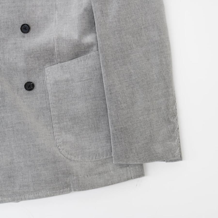 Model NO-296/S-178 スーツ CASHMERE CORDUROY 【ライトグレー/無地】の画像