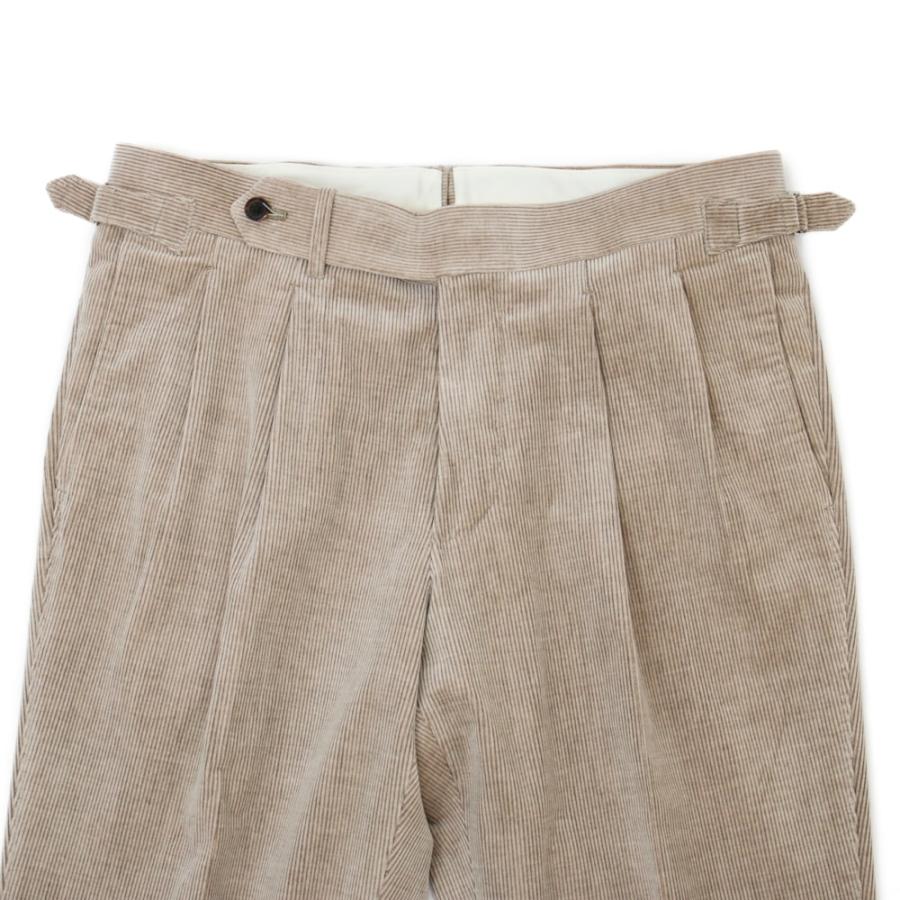 Model NO-296/S-178 スーツ CASHMERE CORDUROY【ベージュ/無地】の画像