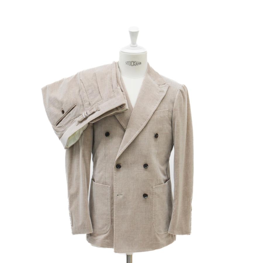 Model NO-296/S-178 スーツ CASHMERE CORDUROY【ベージュ/無地】の画像