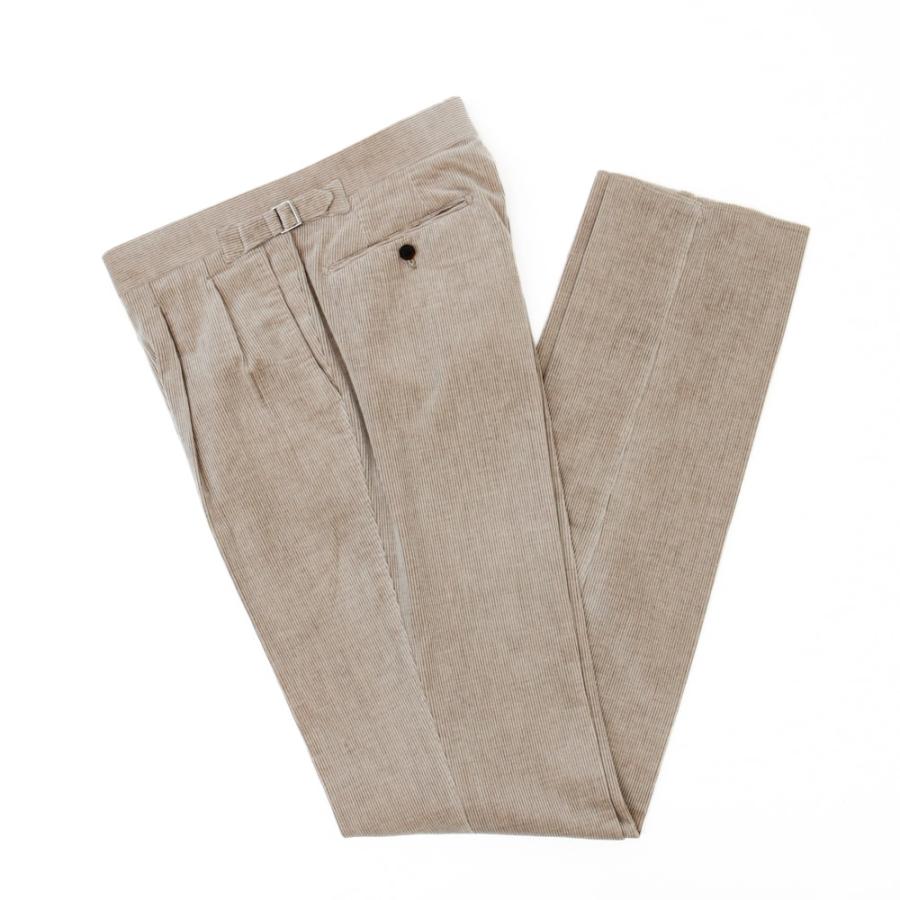 Model NO-296/S-178 スーツ CASHMERE CORDUROY【ベージュ/無地】の画像