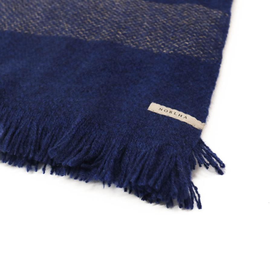 NORLHA ノラ NOMAD NETS ヤクストール【グレージュ×ホワイト・ブラウン