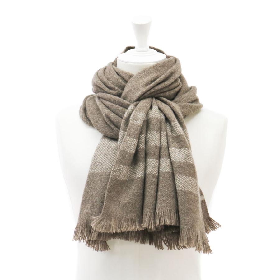 NORLHA ノラ NOMAD NETS ヤクストール【グレージュ×ホワイト・ブラウン