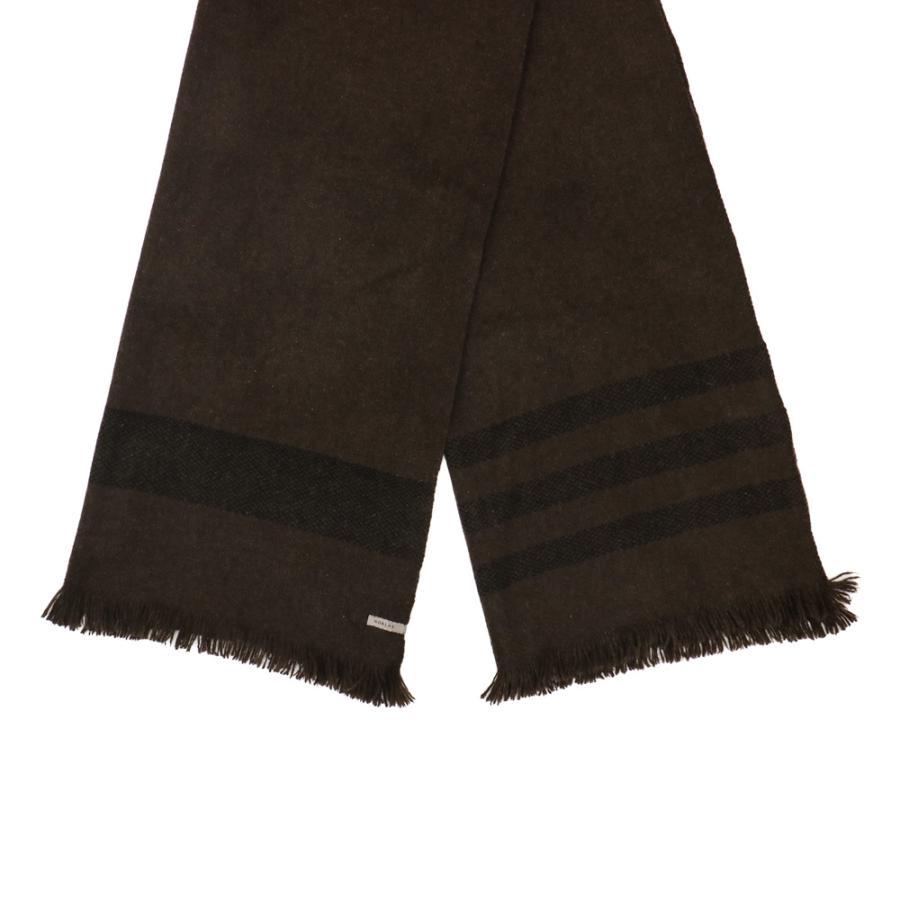 ドラミ様　Norlha ノラ　ヤク100% 大判ストール NORLHA ノラ NOMAD NETS ヤクストール【グレージュ×ホワイト・ブラウン