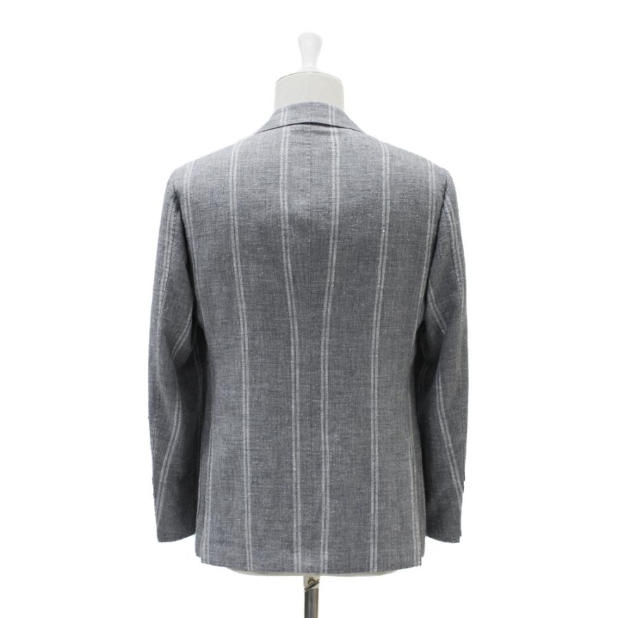 Model NO-286 4者混 ライトグレーストライプ ジャケット ジャケット / Jacketの画像