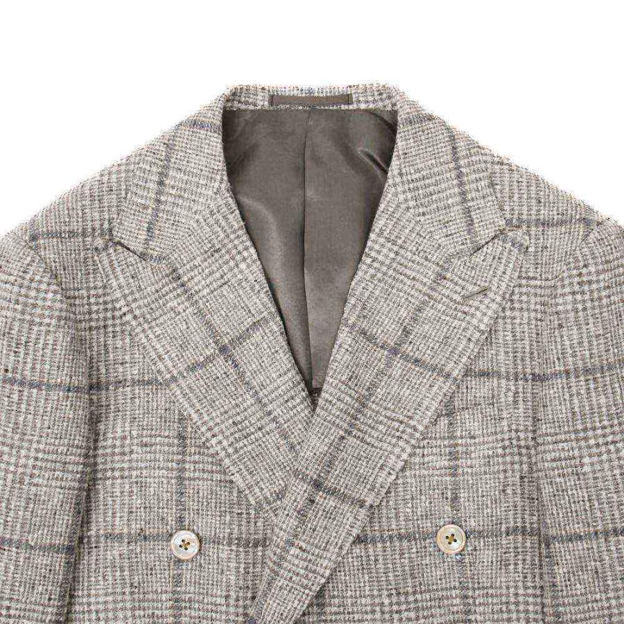 Model NO-296 グレージュ リネンブークレージャケット ジャケット / Jacketの画像