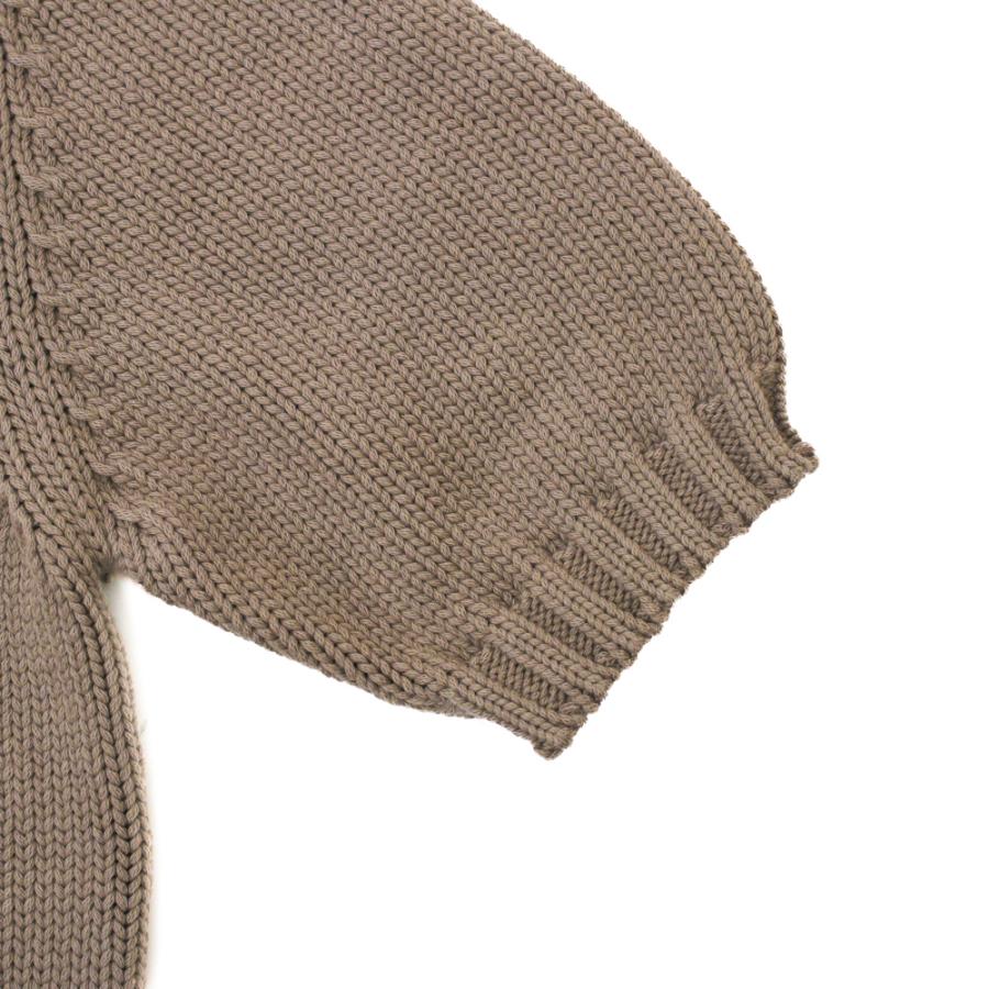 Settefili Cashmere コットンナイロン半袖ニット ブラウン 50 Settefili Cashmere セッテフィーリカシミア コットン ナイロン クルー