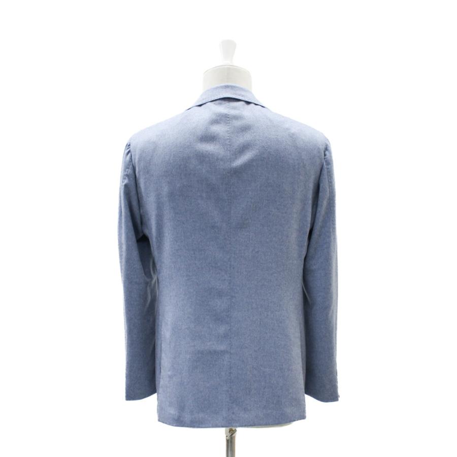 カシミヤ ジャケット ブルー Model No-254の画像