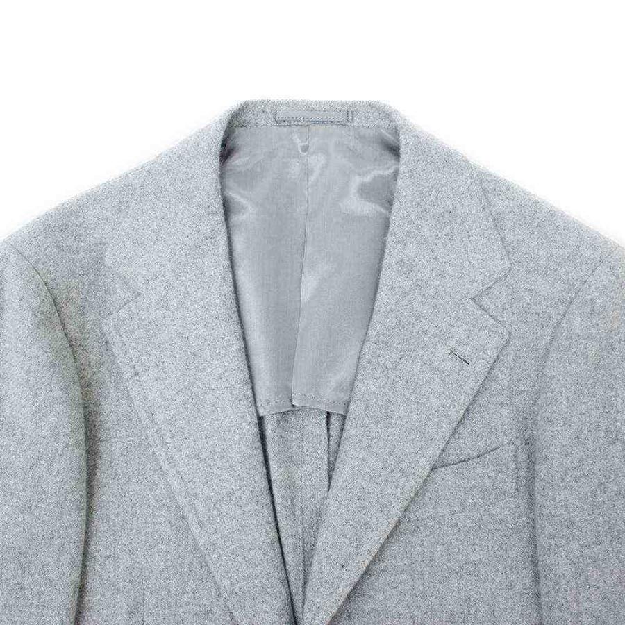 ブリティッシュカシミヤ ジャケット ライトグレー Model No-286の画像