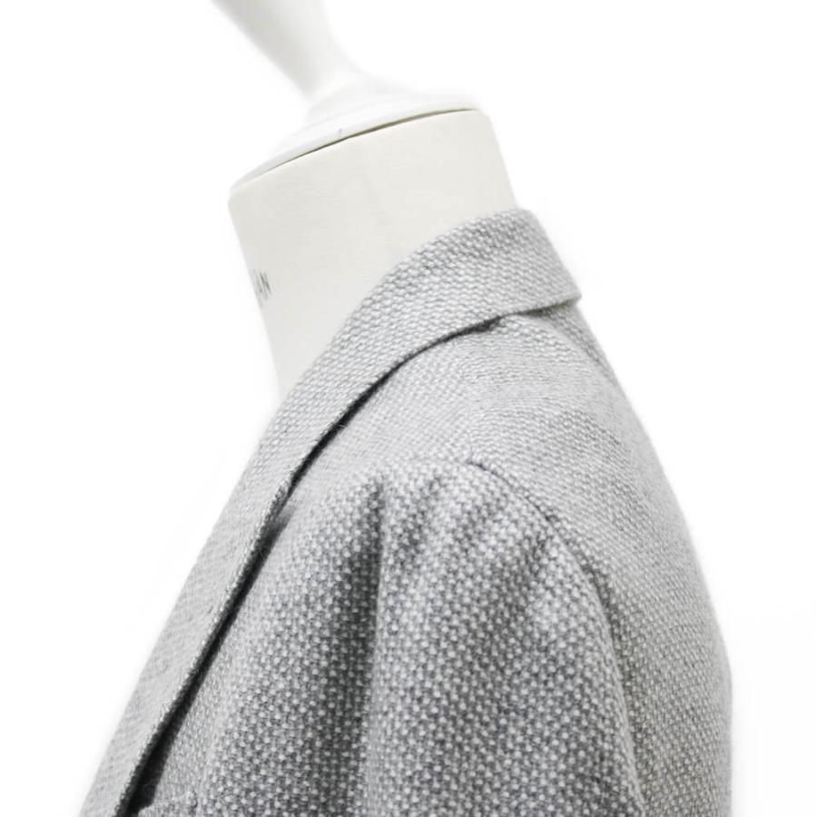 ファンシーカシミヤ ストレッチジャケット ライトグレー Model No-307の画像