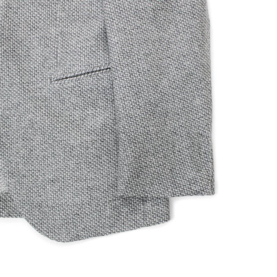 ファンシーカシミヤ ストレッチジャケット ライトグレー Model No-307の画像