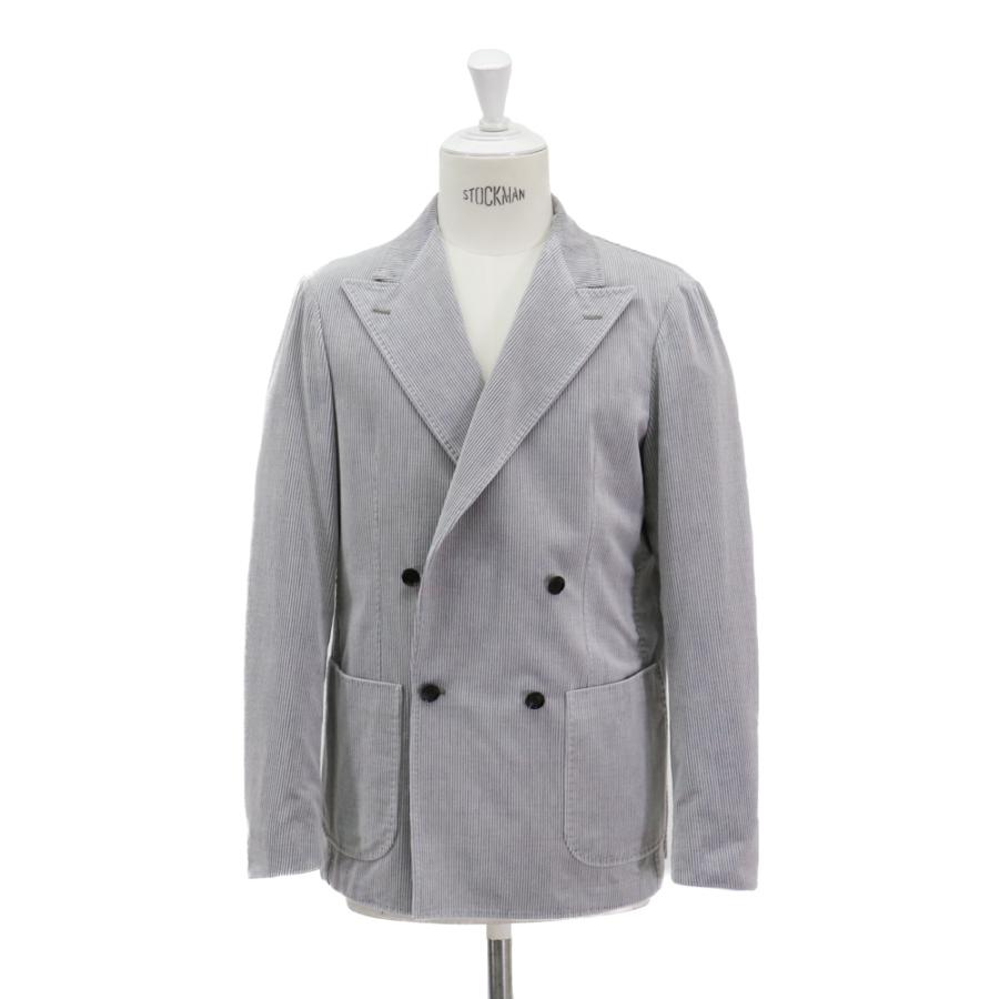 RING JACKET 4B1プリーツスーツ【ライトグレー/無地】Model NO-299 S-185E.Zegna / CASHCOの画像