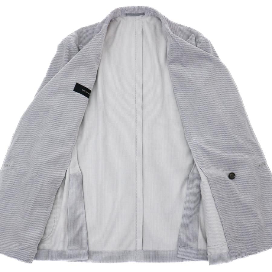RING JACKET 4B1プリーツスーツ【ライトグレー/無地】Model NO-299 S-185E.Zegna / CASHCOの画像