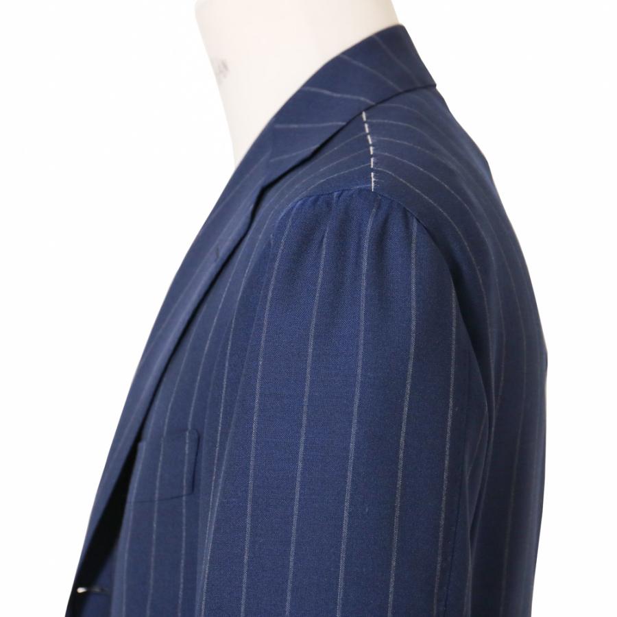 美品✨高級　RING JACKET モヘヤ　シルク　スーツ　紺　ストライプ　XL RING JACKET MEISTER ONLINE STORE | リングヂャケット