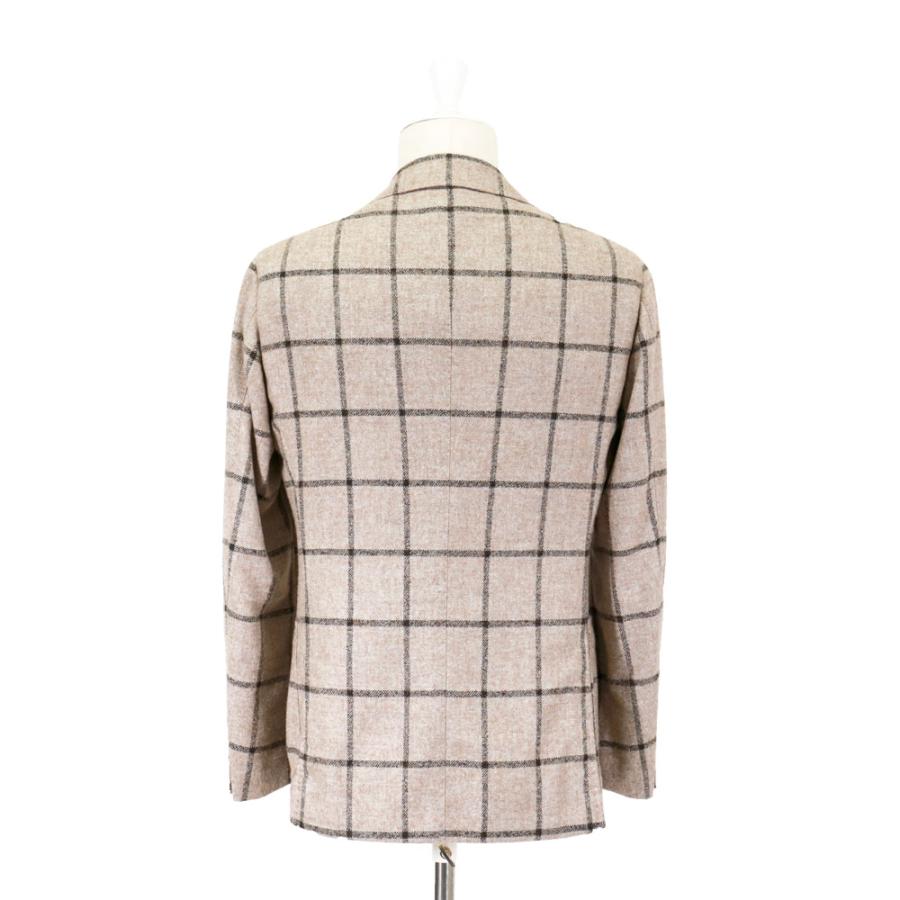 RING JACKET リングヂャケットModel No-254 FERLAフェルラジャケット【ベージュ/チェック】の画像