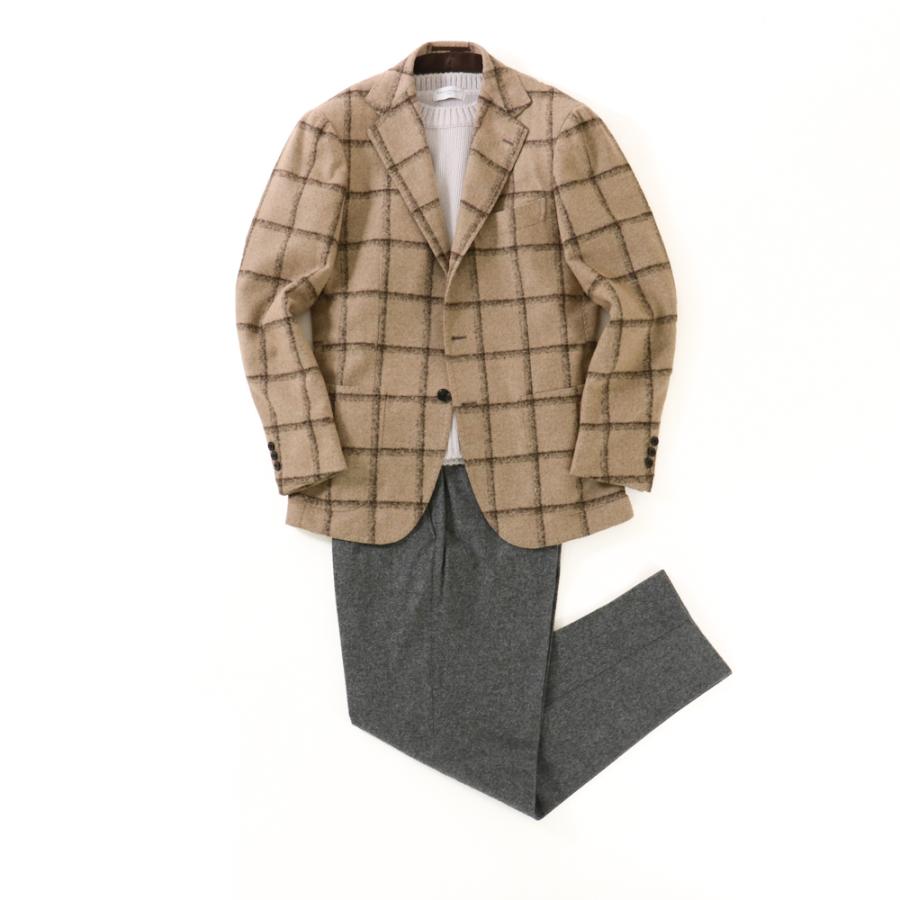 RING JACKET MEISTER アルパカ・ウール・ナイロン3Bジャケット