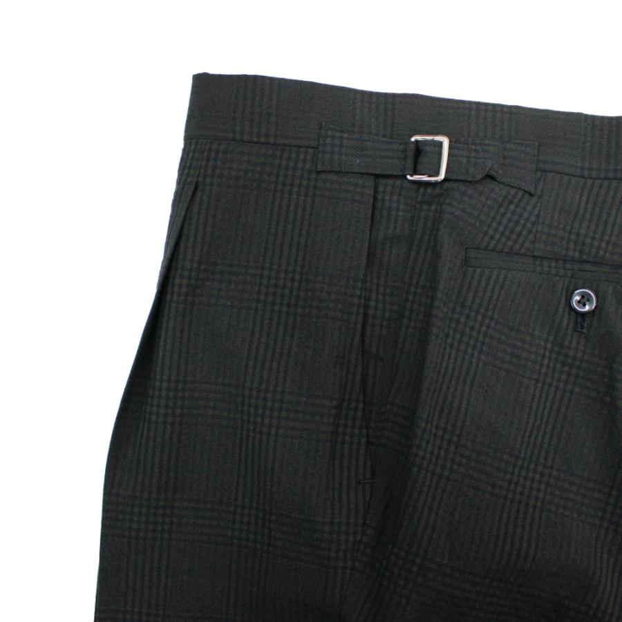3B1プリーツ シアサッカースーツ【グリーン】Model NO-301 S-186SA スーツ / Suitの画像