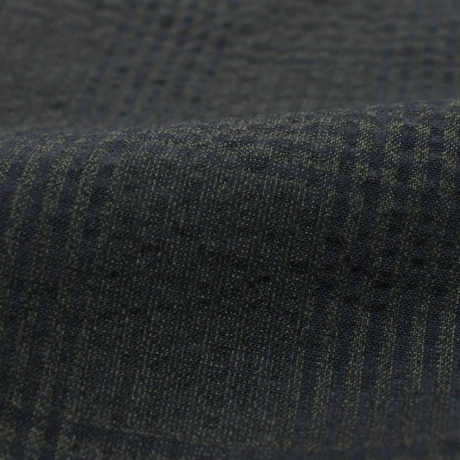 3B1プリーツ シアサッカースーツ【グリーン】Model NO-301 S-186SA スーツ / Suitの画像