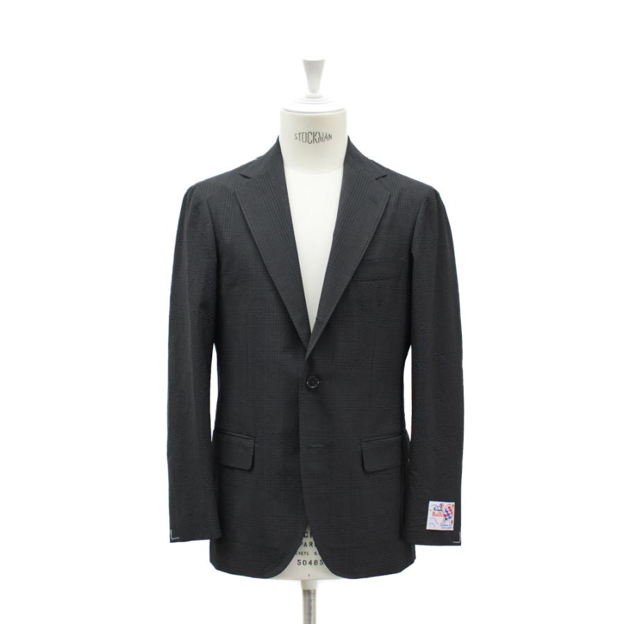 3B1プリーツ シアサッカースーツ【グリーン】Model NO-301 S-186SA スーツ / Suitの画像