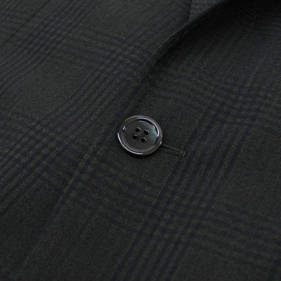 3B1プリーツ シアサッカースーツ【グリーン】Model NO-301 S-186SA スーツ / Suitの画像