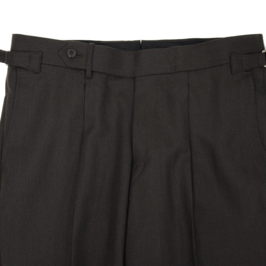 RING JACKET 3B1プリーツ スーツ【ブラウン】Model NO-301 S-186の画像