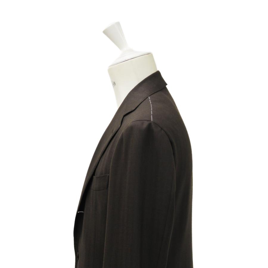 RING JACKET 3B1プリーツ スーツ【ブラウン】Model NO-301 S-186の画像
