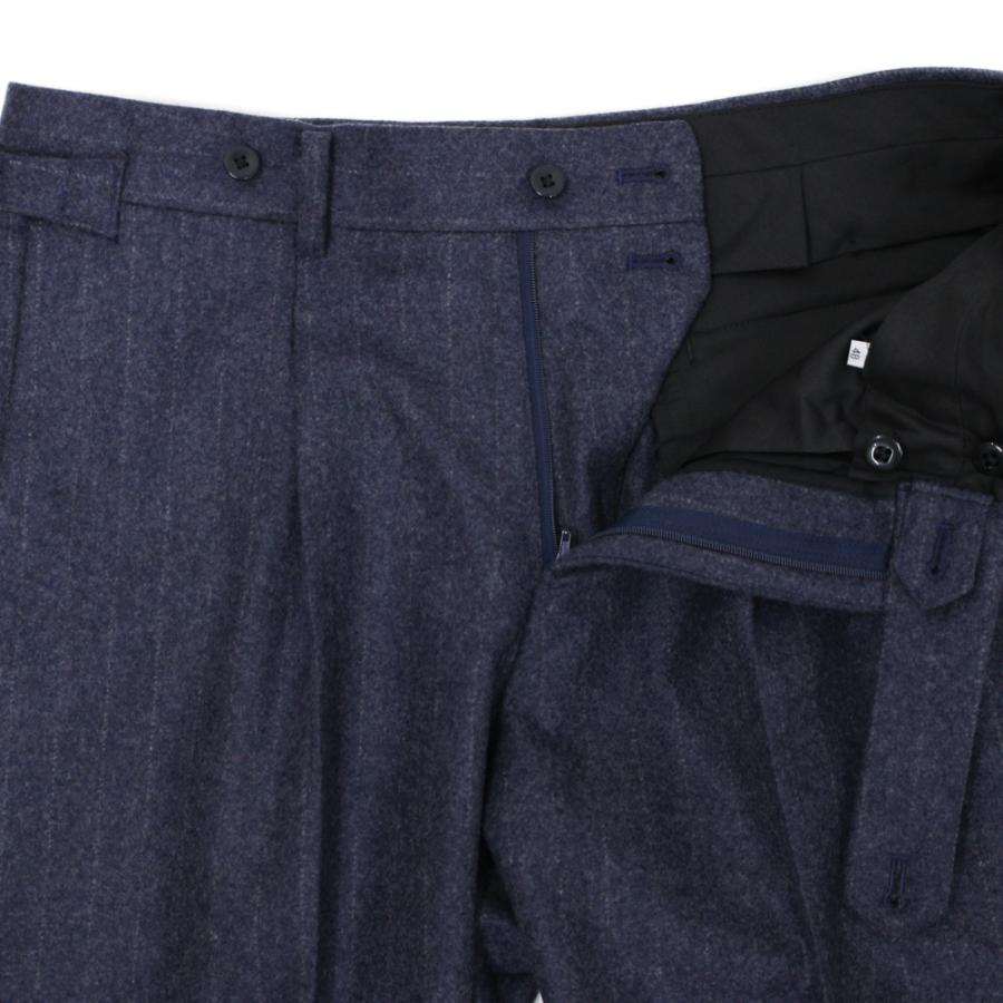 RING JACKET 3B1プリーツ スーツ【ネイビー】Model NO-301 S-186の画像