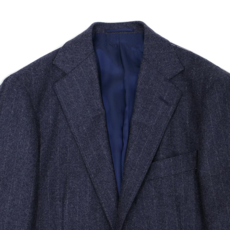 RING JACKET 3B1プリーツ スーツ【ネイビー】Model NO-301 S-186の画像