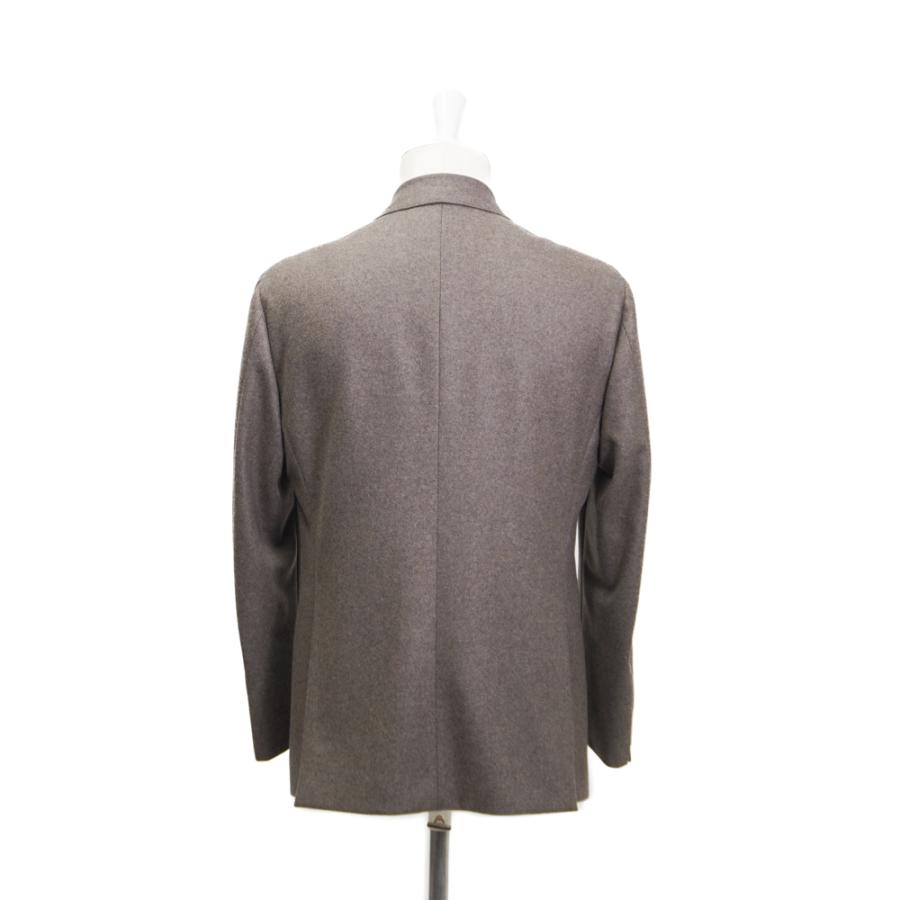 RING JACKET 6Bダブル1プリーツ フランネルスーツ【ブラウン】Model NO-304 S-186SAの画像