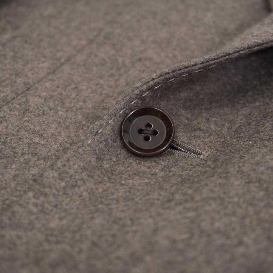 RING JACKET 6Bダブル1プリーツ フランネルスーツ【ブラウン】Model NO-304 S-186SAの画像