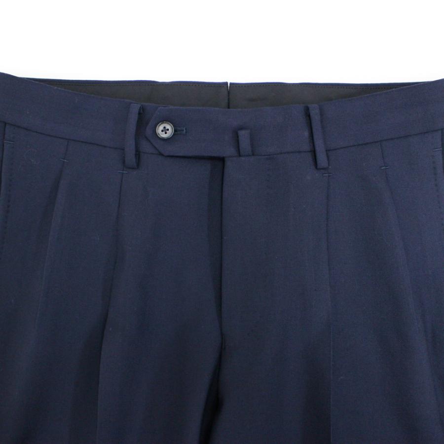4PLY ウール ネイビースーツ No/286 S/178の画像