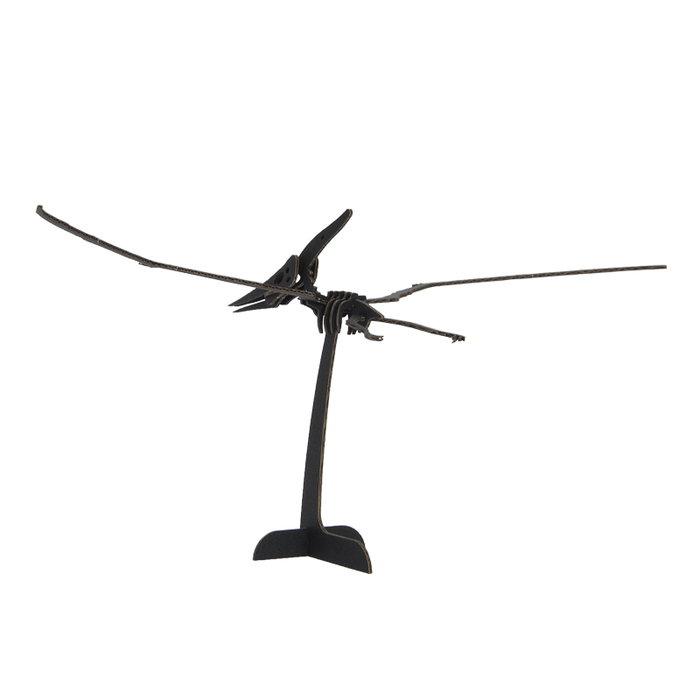 ハコモ hacomo 恐竜 プテラノドン BLACK ペーパークラフト 誕生日プレゼント 子供 クリスマスプレゼント 子供 おもちゃ 小学生 工作キット 子供 安い 小学校 |  | 03