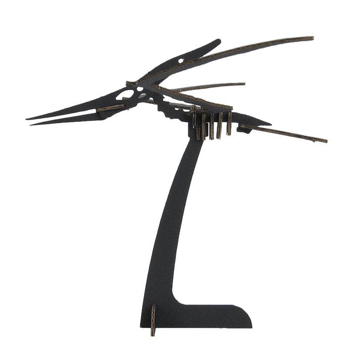 ハコモ hacomo 恐竜 プテラノドン BLACK ペーパークラフト 誕生日プレゼント 子供 クリスマスプレゼント 子供 おもちゃ 小学生 工作キット 子供 安い 小学校 |  | 04