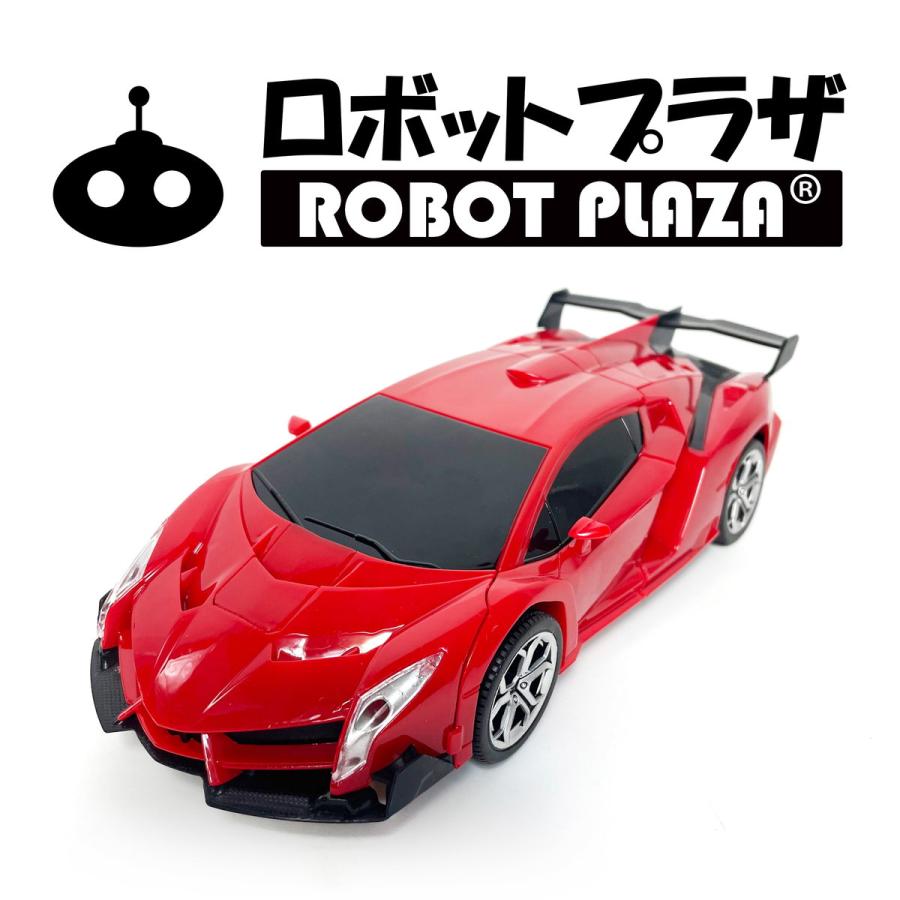 変形 ラジコンカー ロボット おもちゃ スポーツカー 誕生日プレゼント