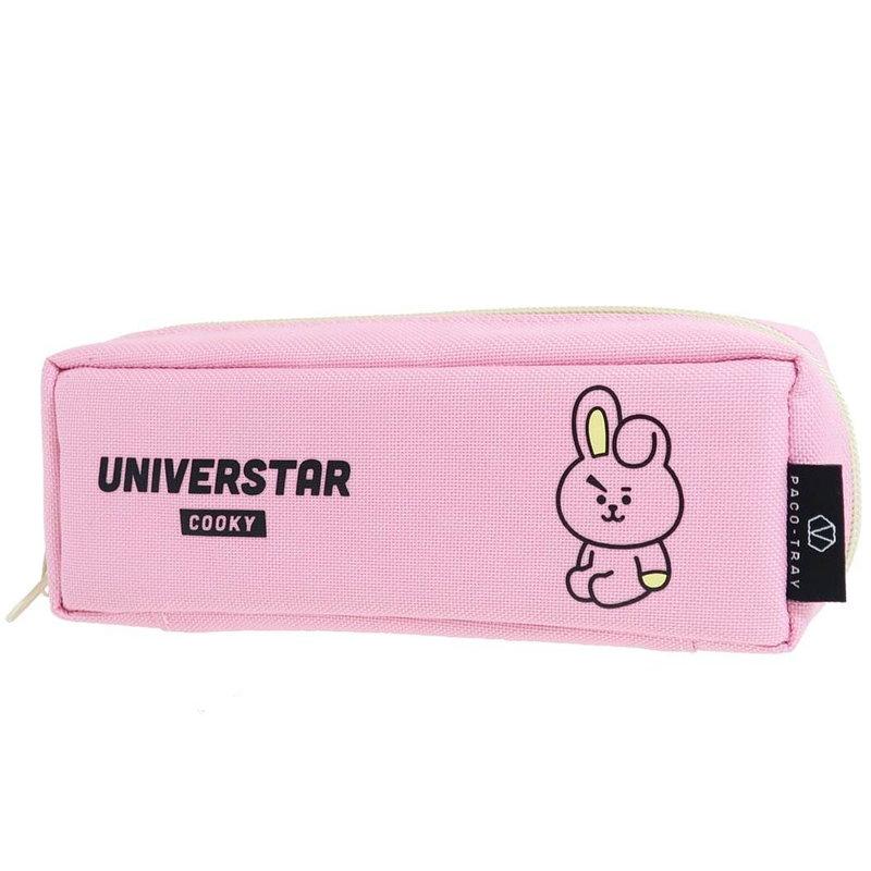 Bt21 ペンケース パコトレー Cooky ペンケース 大容量 シンプル おしゃれ 女子 筆箱 中学生 小学生 高校生 新生活 入学準備 入学祝い 大人女性の