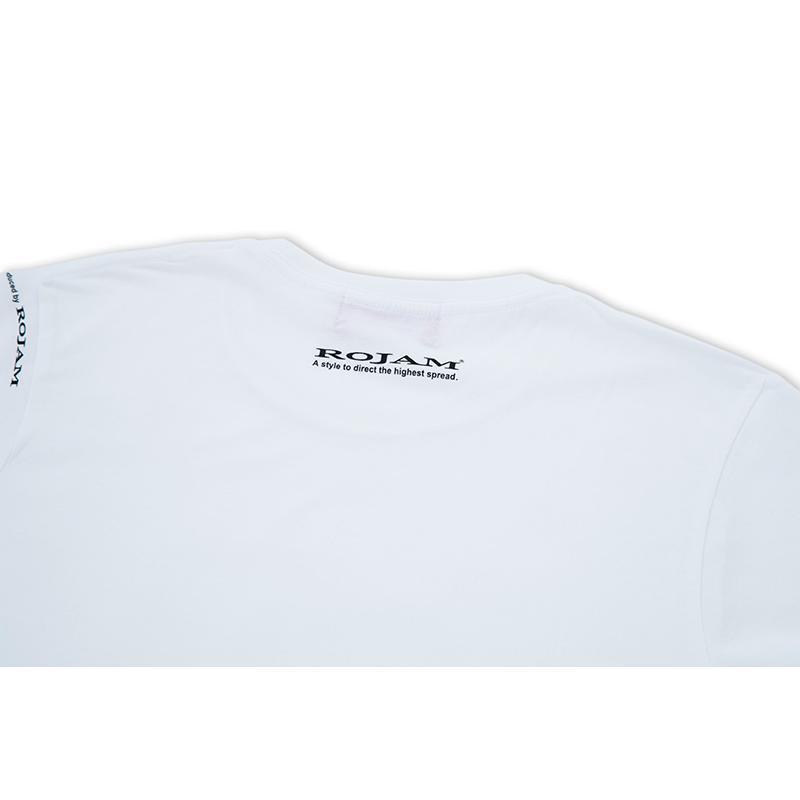 ROJAM Tシャツ  “ホワイト” ユニセックスモデル｜itempost｜05