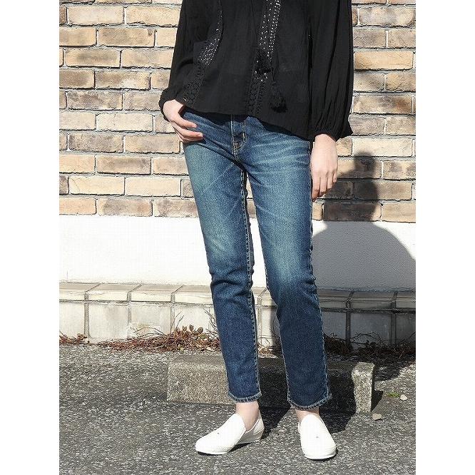 DEEP BLUE/ディープブルー 10ozストレッチデニムスリム