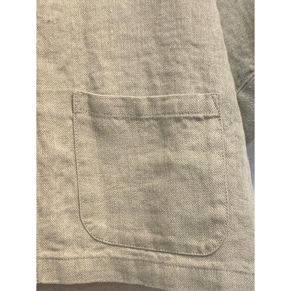 Si-Si-Si comfortスースースー へヴィリネンツイルジャケット 38