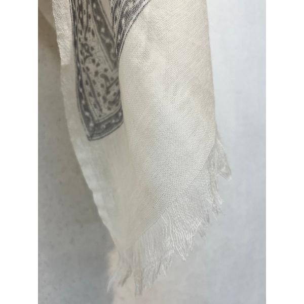 SOIL/ソイル　WOOL GAUZE SMALL FLOWER PRINT STOLE　・　NSL23501 　『ゆうパケット対応』　｜itempost｜03