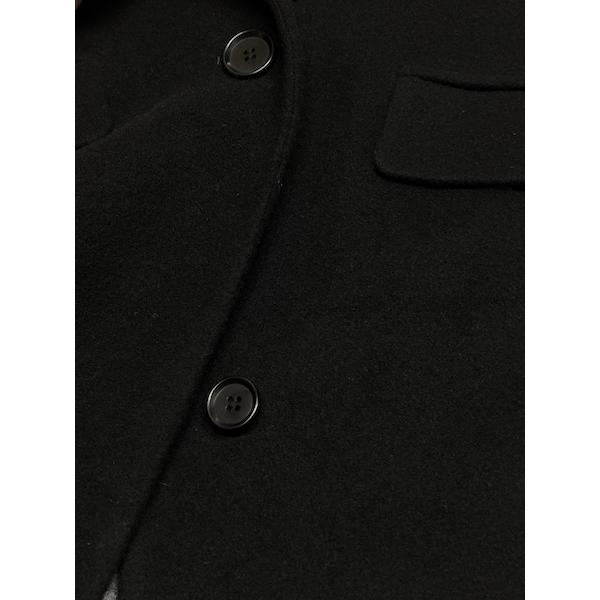 SI-HIRAI/スーヒライ　 ウールメルトンP-COAT　・　CHAW24-4814　［送料無料］の画像