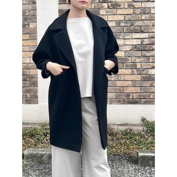 SI-HIRAI/スーヒライ　 ウールメルトンP-COAT　・　CHAW24-4814　［送料無料］の画像