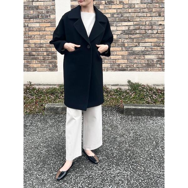 SI-HIRAI/スーヒライ　 ウールメルトンP-COAT　・　CHAW24-4814　［送料無料］の画像