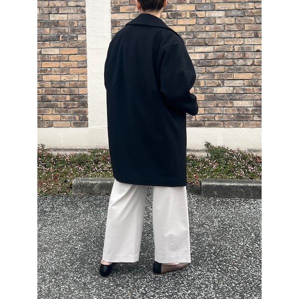 SI-HIRAI/スーヒライ　 ウールメルトンP-COAT　・　CHAW24-4814　［送料無料］の画像