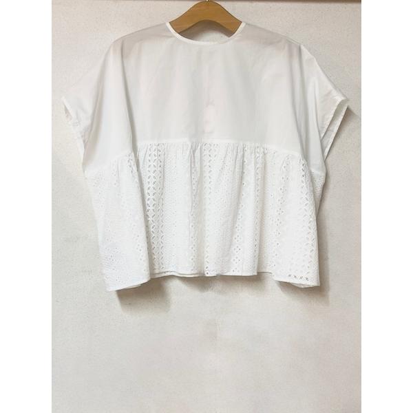 SALE maomade/マオメイド ボイル×カットワークレース 2WAYワイド 