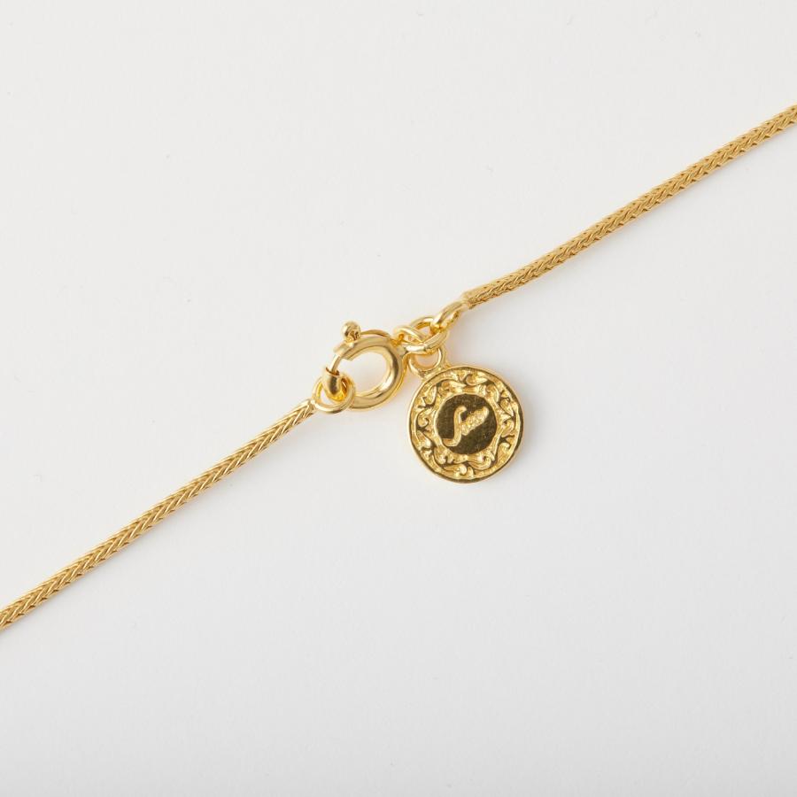 新入荷 Sana スクエアネックレス レディースアクセサリー ラピスラズリ イエローゴールドプレーティング シルバー925 K18（18金） 【NA2313711216】(11900円)