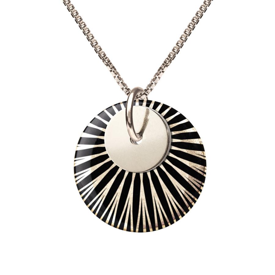 驚きの価格が実現 Splash Duo Necklace 45cm Black Silver その他レディースアクセサリー プレゼント対応の有無 オプションを選択してください Www Oroagri Eu