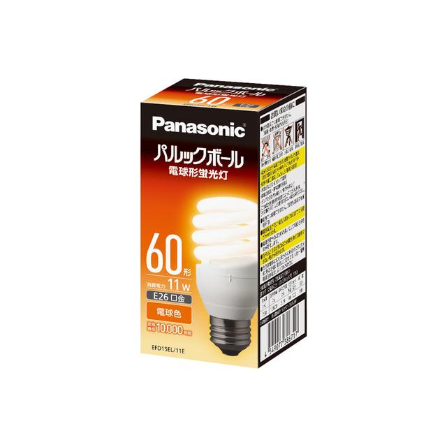 パナソニック EFD15EL11EF2 パルックボール 電球形蛍光灯<D15形・E26口金 電球色 60W相当> :1-sekaidenki3-3800:shopooo by GMO - 通販 - Yahoo!ショッピング パナソニック EFD15EL11EF2 パルックボール 電球形蛍光灯<D15形・E26口金 電球色 60W相当> :1-sekaidenki3-3800:shopooo by GMO - 通販 - Yahoo!ショッピング