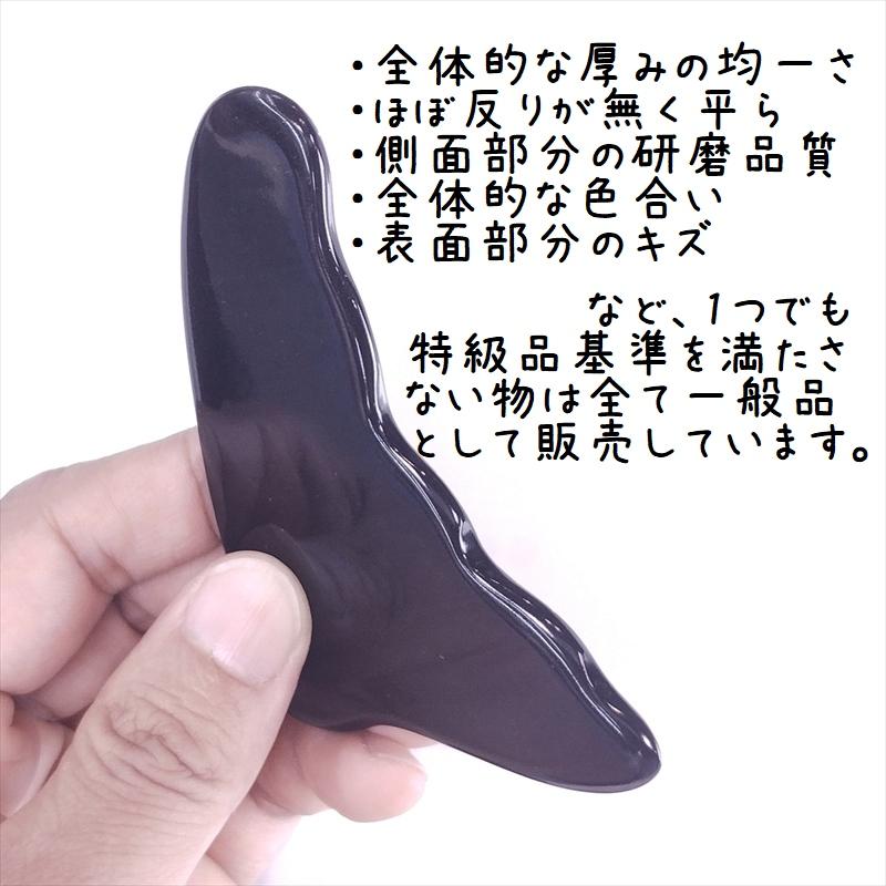 かっさプレート 水牛の角(黒水牛角) EHE211 多面型 一般品 1枚 |  | 02