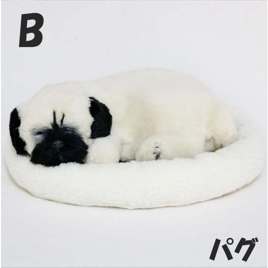 呼吸して眠るリアルな犬のぬいぐるみ】 ぬいぐるみ リアル 子犬 犬