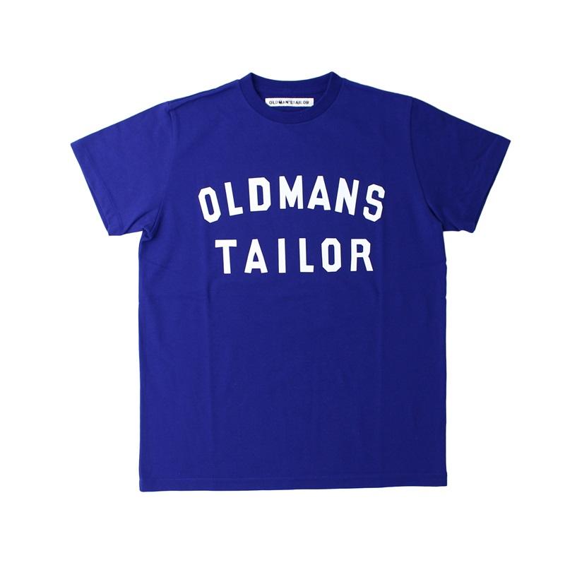 R&D.M.Co- オールドマンズテーラー OMTプリントクルーカラー半袖Tシャツ（ディープブルー）｜itempost｜02